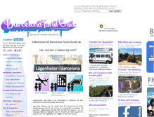 Tablet Screenshot of barcelona-turist-guide.se